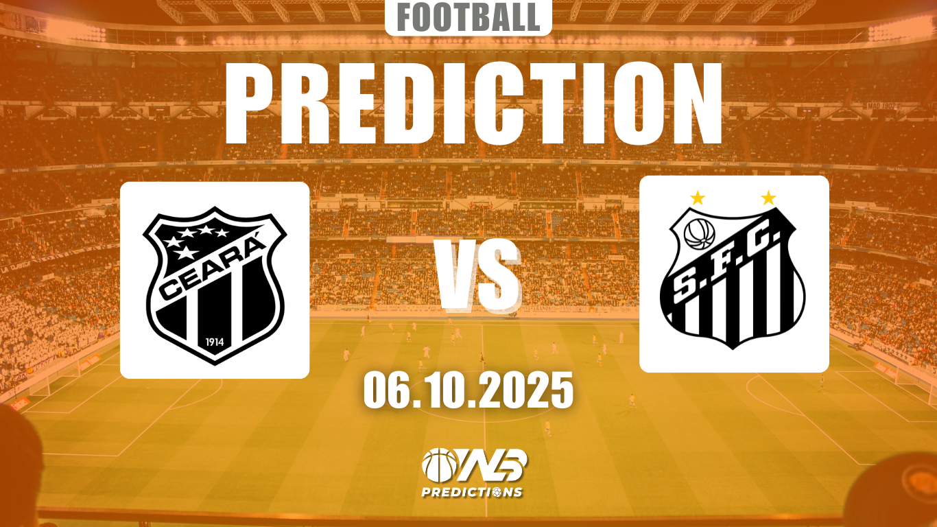 Ceará vs Santos Prediction and Betting Tips Serie A 5 October 2025
