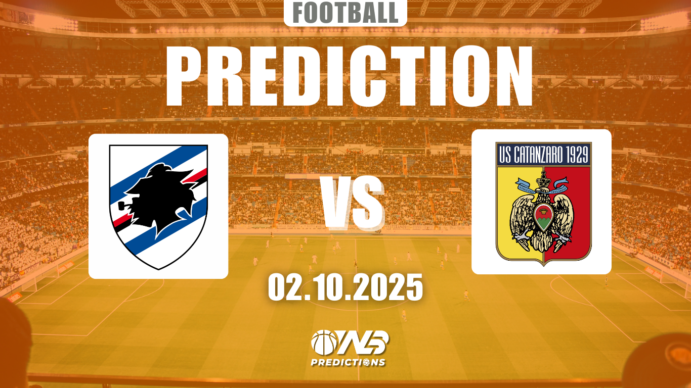 Sampdoria vs Catanzaro Prediction and Betting Tips Serie B 1 October 2025