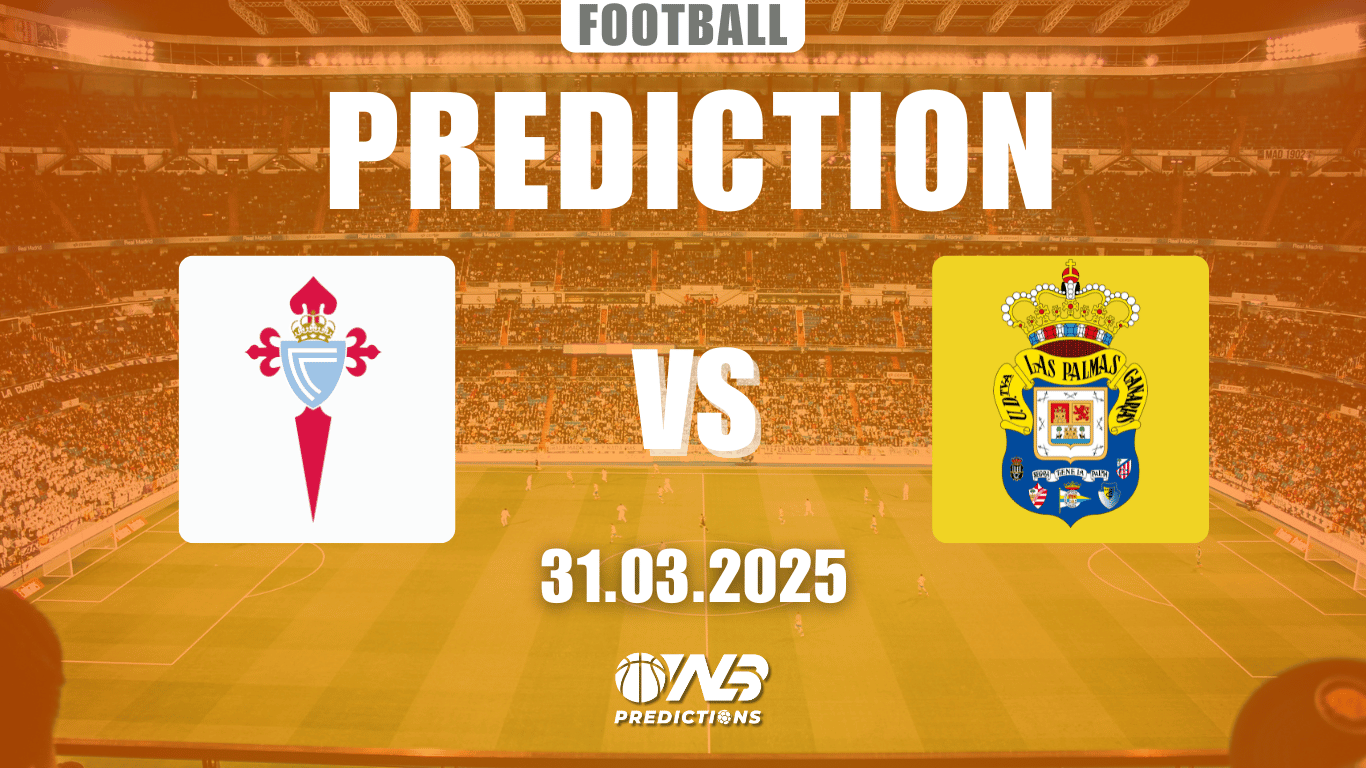 Celta de Vigo vs Las Palmas Prediction and Betting Tips 31 March