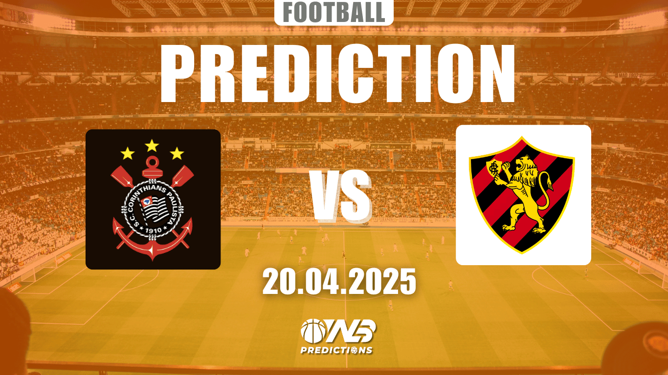 Corinthians vs Sport Recife prediction and betting tips 20 April