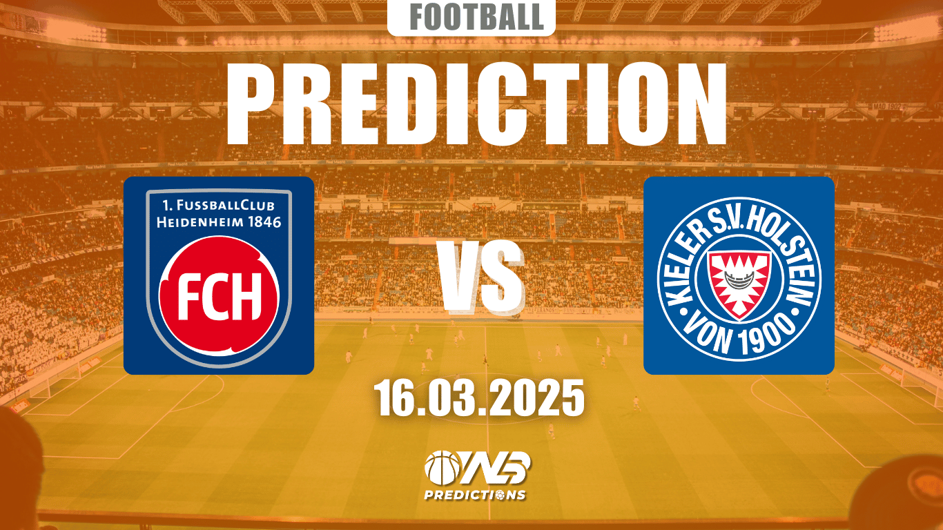 Heidenheim vs Holstein Kiel Predictions Prediction and Betting Tips 16 March