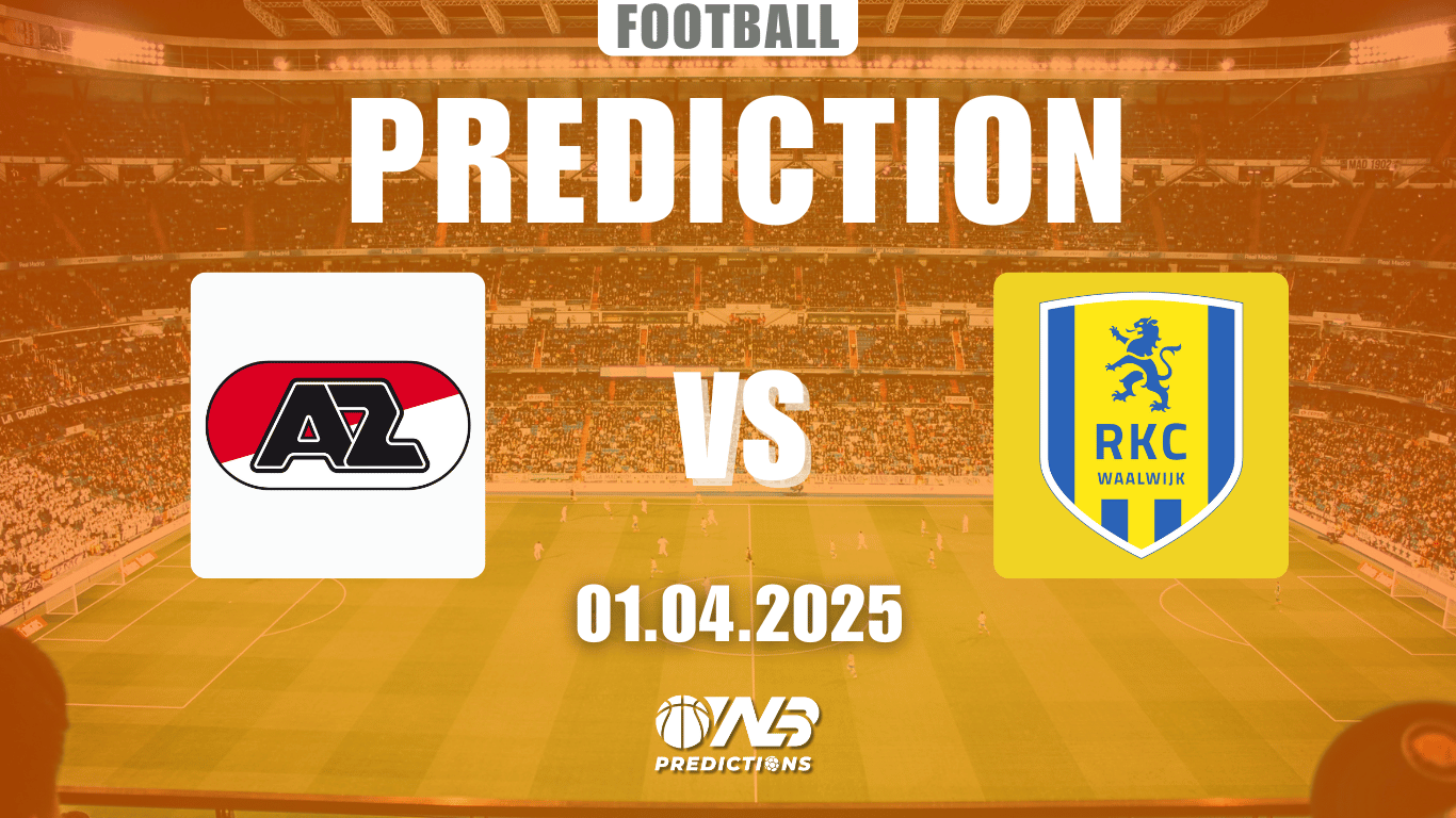 AZ vs RKC Waalwijk Prediction and Betting Tips 1 April